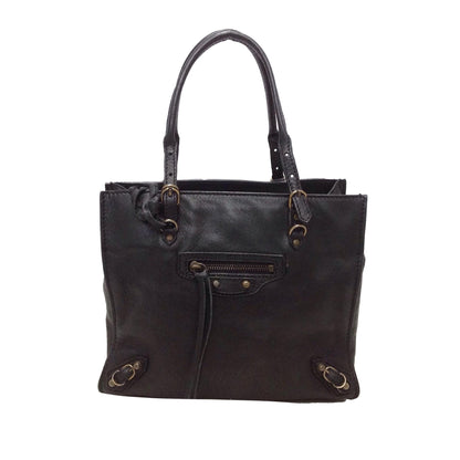 Luxury Balenciaga Trending 2025 Papier A4 Leather Satchel (SHG-27903)