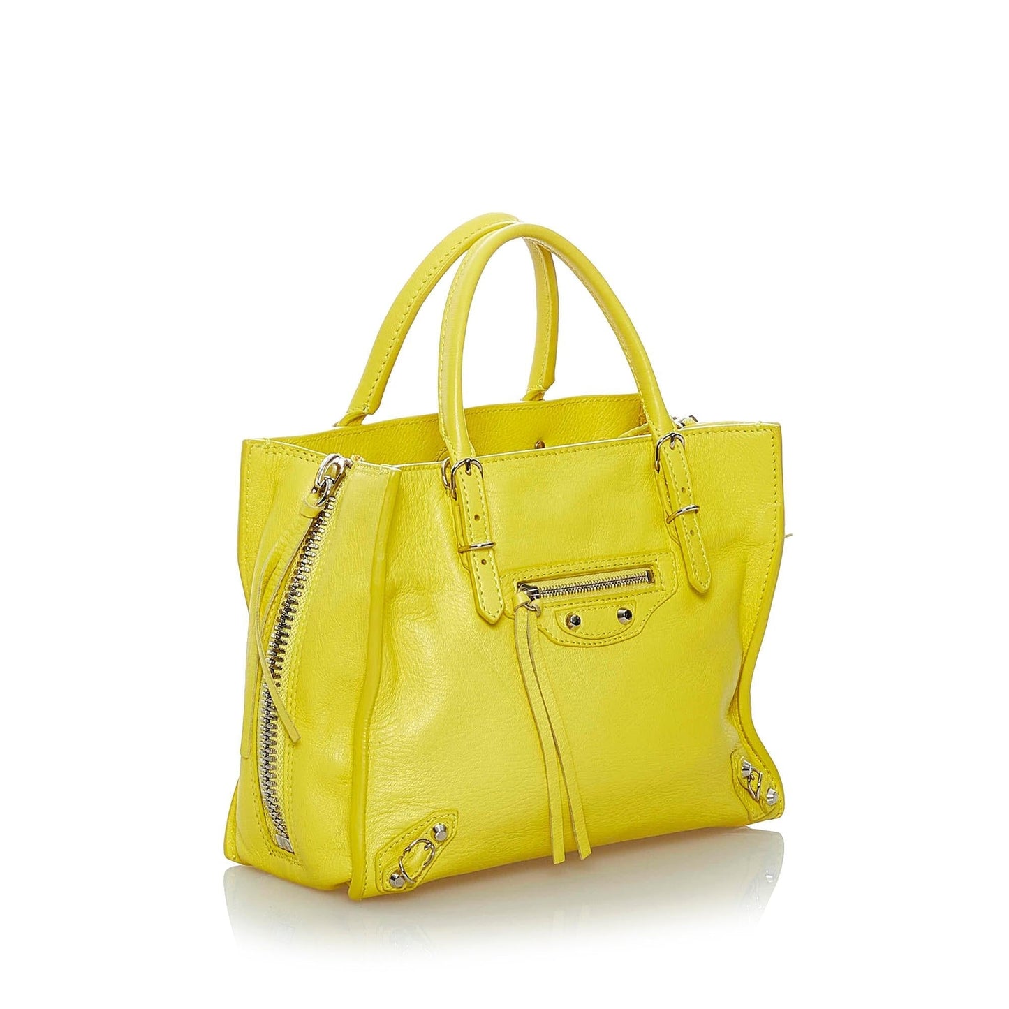 Luxury Balenciaga Trending 2025 Papier A4 Leather Satchel (SHG-29585)