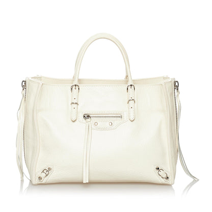 Luxury Balenciaga Trending 2025 Papier A4 Leather Satchel (SHG-29832)