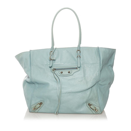 Luxury Balenciaga Trending 2025 Papier A4 Leather Tote Bag (SHG-27285)