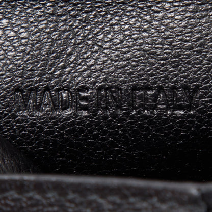 Balenciaga Perforated Leather Coin and Card Holder