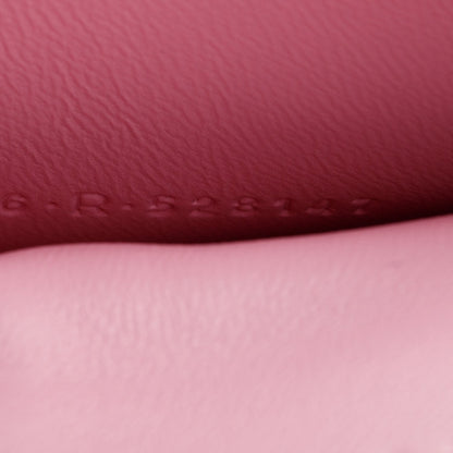 Balenciaga Pink Calfskin Leather Small Gossip Flap Bag