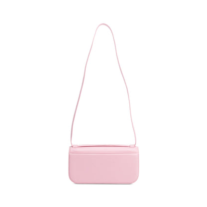 Balenciaga Pink Calfskin Leather Small Gossip Flap Bag