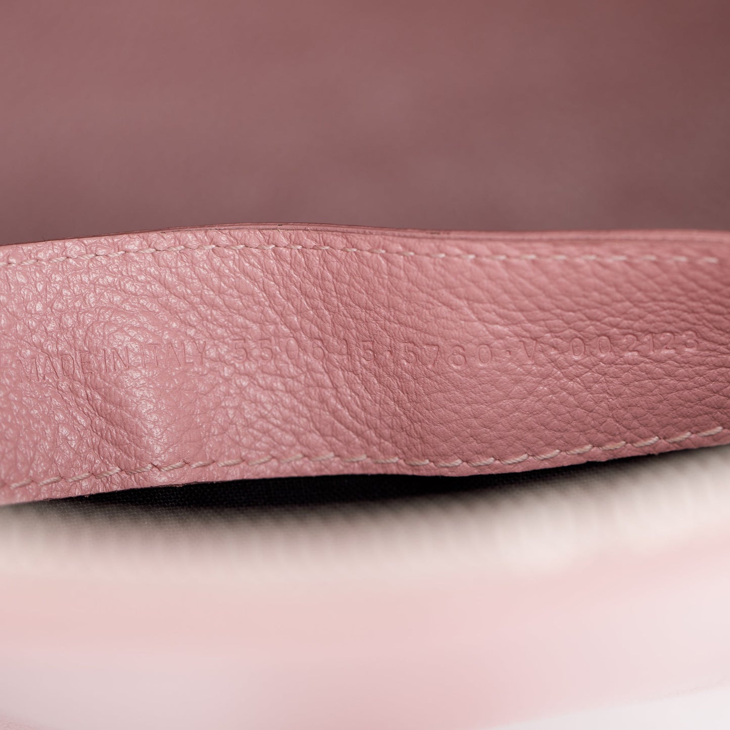 Balenciaga Pink Grained Calfskin Leather Ville S Top Handle Bag