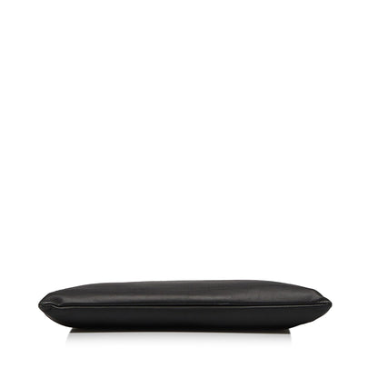 Luxury Balenciaga Trending 2025 Punch Logo Navy Clip Clutch (SHG-8N4brT)