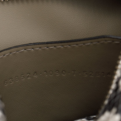 Balenciaga Python Embossed Neo Classic Mini City Bag