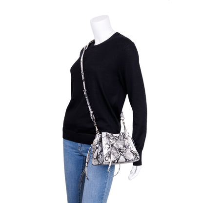 Balenciaga Python Embossed Neo Classic Mini City Bag