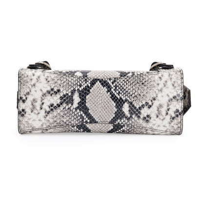 Balenciaga Python Embossed Neo Classic Mini City Bag
