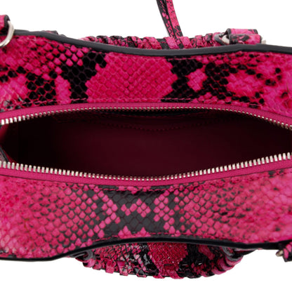 Balenciaga Python Embossed Neo Classic Mini City Bag