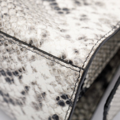 Balenciaga Python Embossed Neo Classic Mini City Bag