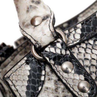 Balenciaga Python Embossed Neo Classic Mini City Bag