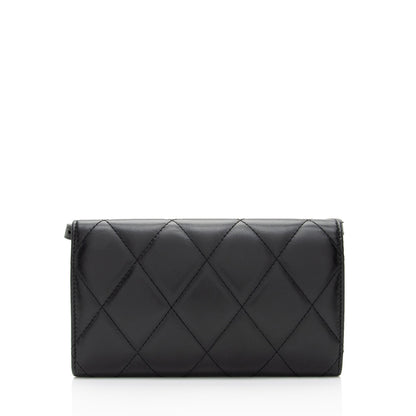 Luxury Balenciaga Trending 2025 Quilted Calfskin B Phone Holder Crossbody (SHF-wF8OTg)