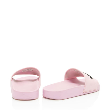 Luxury Balenciaga Trending 2025 Rubber Logo Slides - Size 7 / 37 (SHF-QYLkMZ)