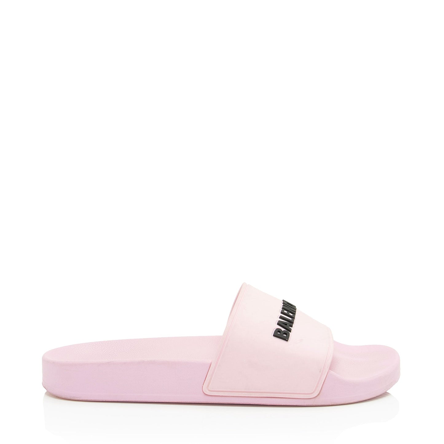 Luxury Balenciaga Trending 2025 Rubber Logo Slides - Size 7 / 37 (SHF-QYLkMZ)