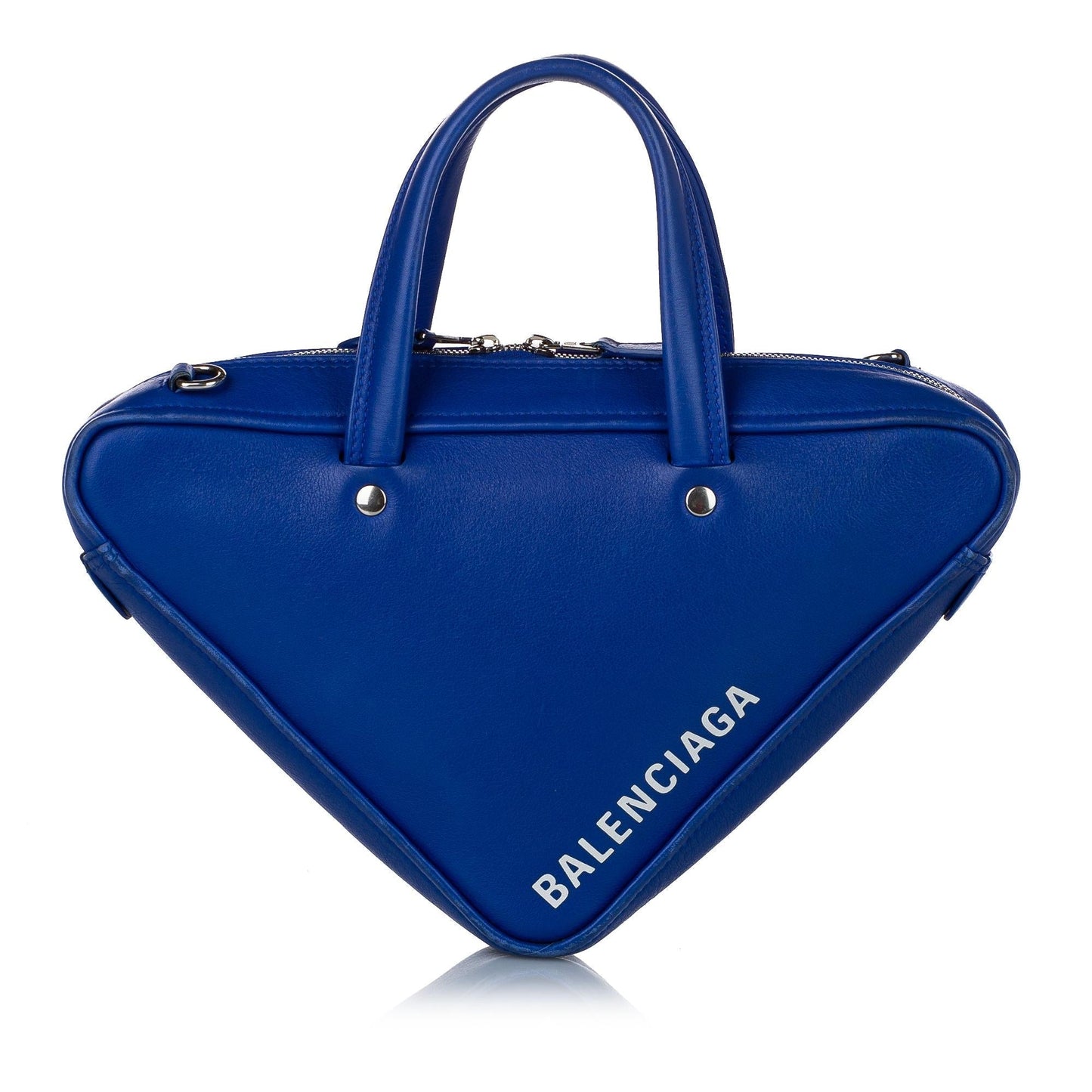 Luxury Balenciaga Trending 2025 S Triangle Leather Duffle Bag (SHG-28939)