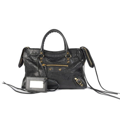 Balenciaga Small Motocross Classic City Bag