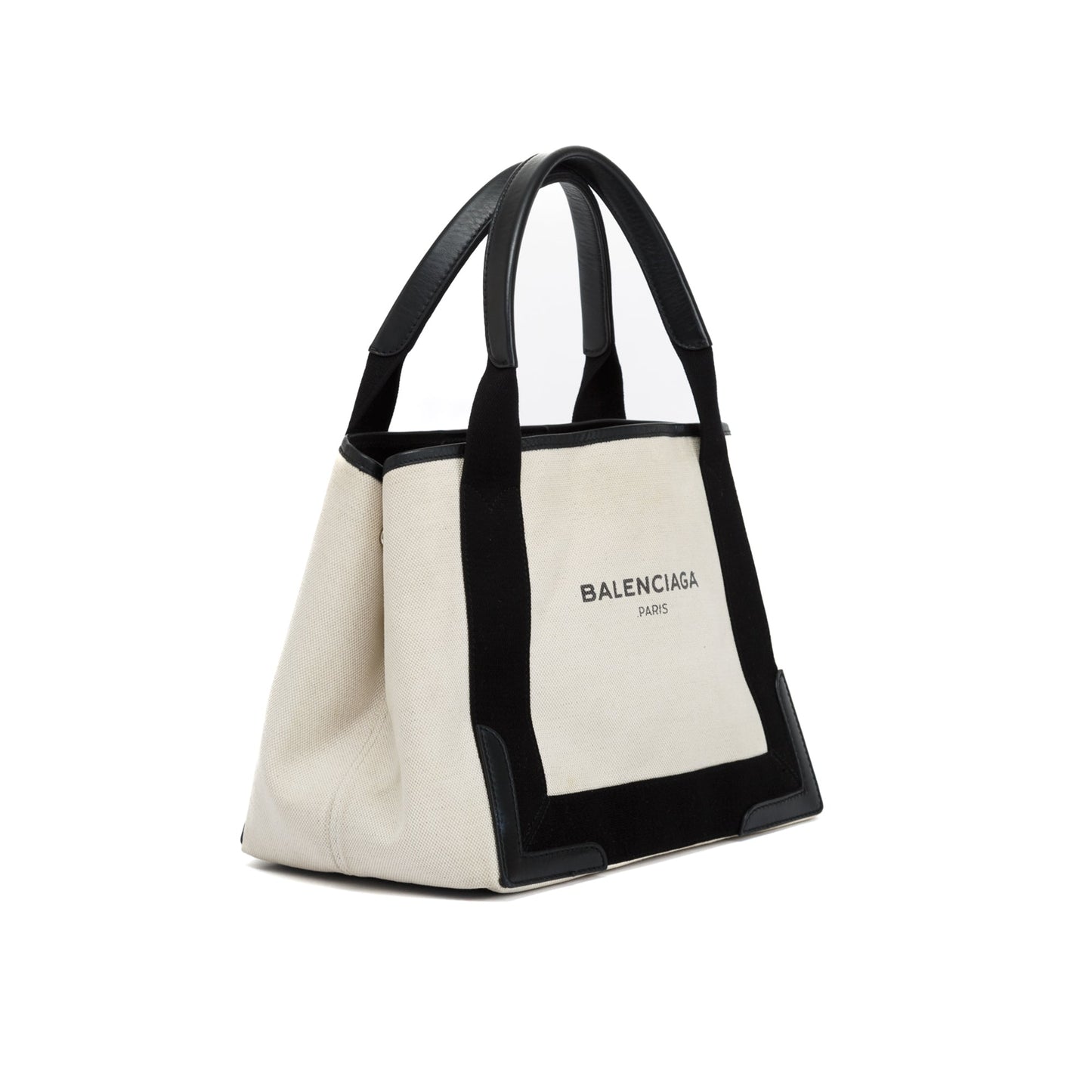 Balenciaga Small Navy Cabas Tote