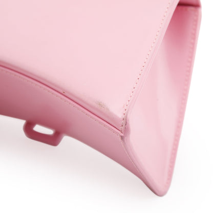Balenciaga Small Pink Hourglass Top Handle Bag
