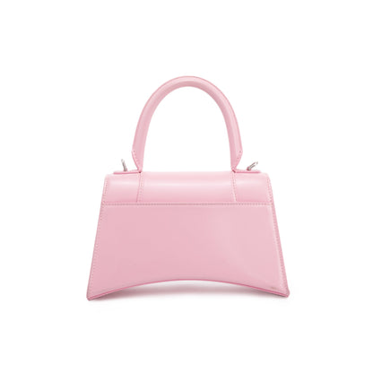 Balenciaga Small Pink Hourglass Top Handle Bag