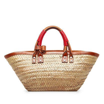 Luxury Balenciaga Trending 2025 Small Straw Bistrot Panier (SHG-u0lUVG)