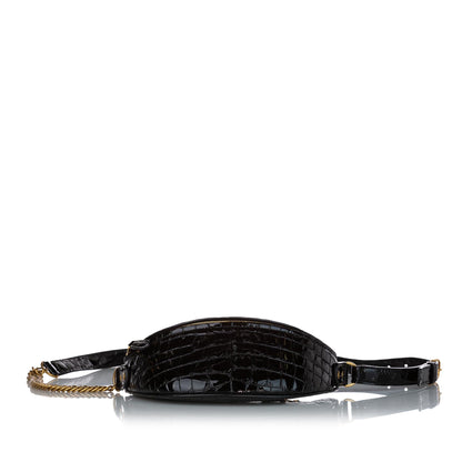 Luxury Balenciaga Trending 2025 Souvenir Embossed Patent Leather Belt Bag (SHG-27024)
