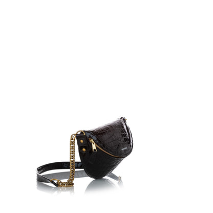 Luxury Balenciaga Trending 2025 Souvenir Embossed Patent Leather Belt Bag (SHG-27024)