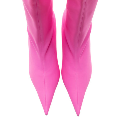 Luxury Balenciaga Trending 2025 Spandex Knife Ankle Boots - Size 8.5 / 38.5 (SHF-E1RQCV)