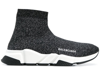 Balenciaga Lurex Womens Tess S Gomma Sneakers