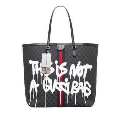 Luxury Balenciaga Trending 2025 The Hacker Project Graffiti BB Supreme Tote (SHG-JqTi5J)