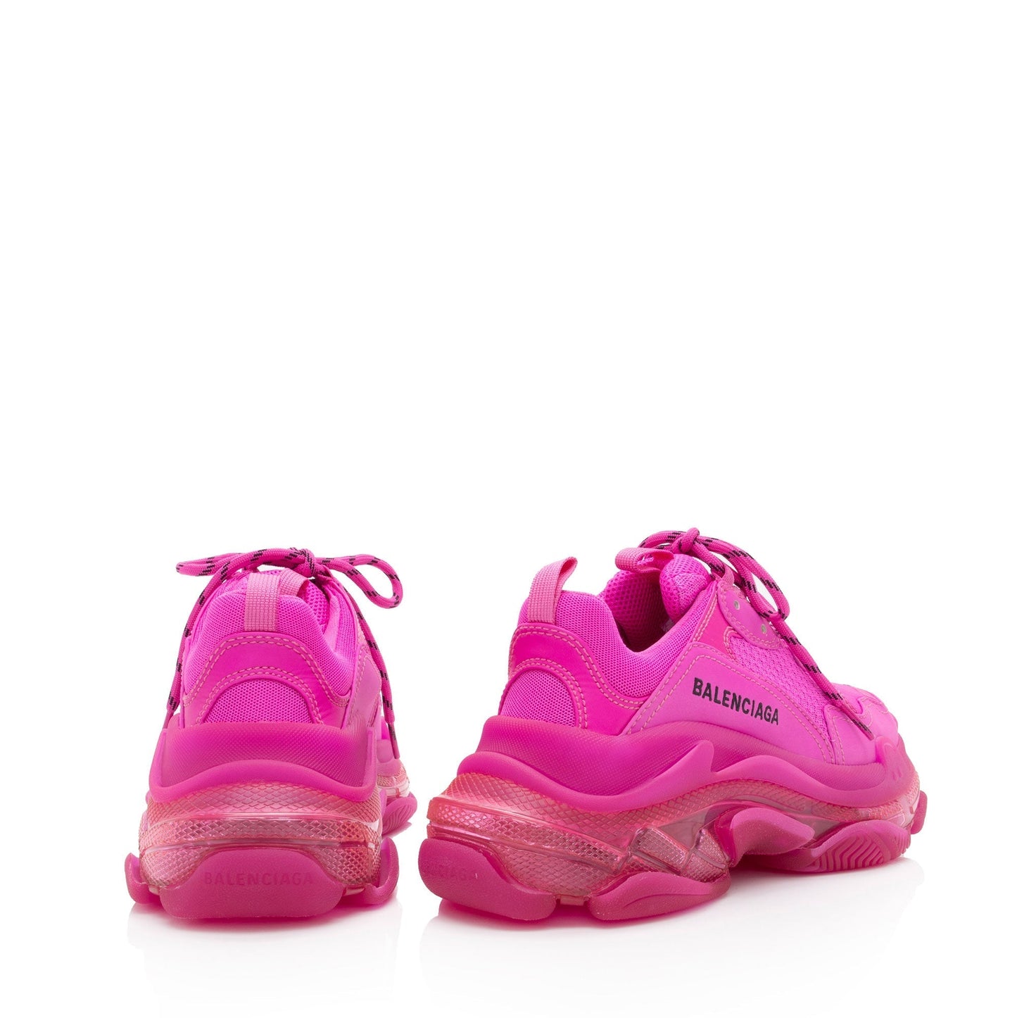 Luxury Balenciaga Trending 2025 Triple S Clear Sole Sneakers - Size 7 / 37 (SHF-F7gK8V)