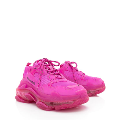 Luxury Balenciaga Trending 2025 Triple S Clear Sole Sneakers - Size 7 / 37 (SHF-F7gK8V)