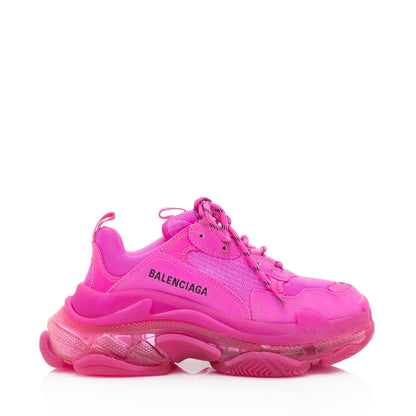 Luxury Balenciaga Trending 2025 Triple S Clear Sole Sneakers - Size 7 / 37 (SHF-F7gK8V)