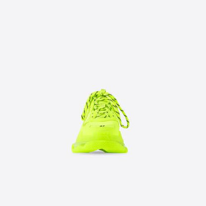 Balenciaga TRIPLE S CLEAR SOLE SNEAKER IN YELLOW