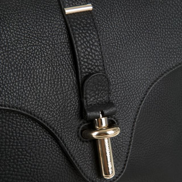 BALENCIAGA TUBE SQUARE LEATHER BAG MEDIUM