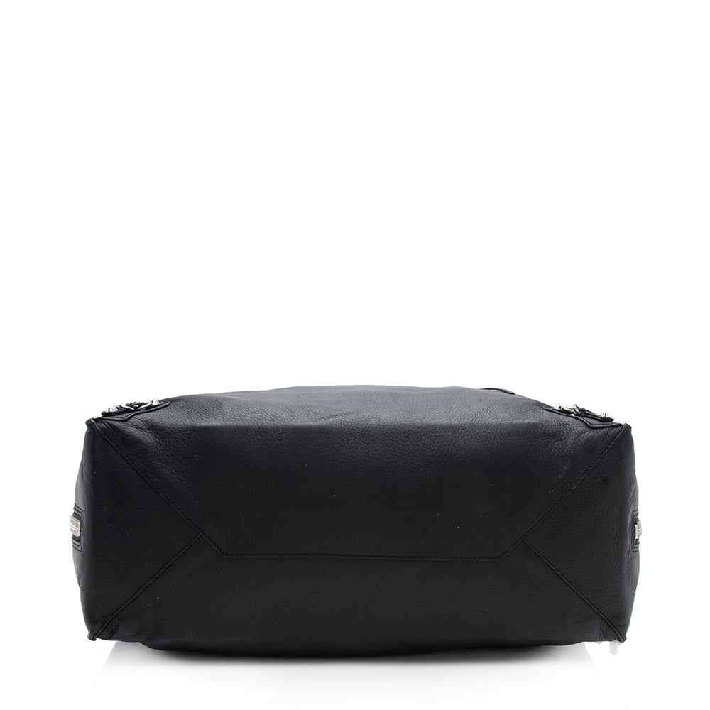 Luxury Balenciaga Trending 2025 Veau Leather Papier A4 Zip Around Tote (SHF-12250)