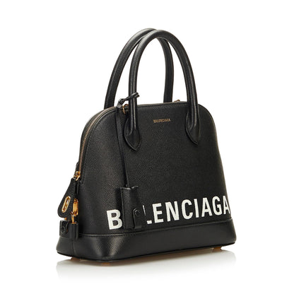 Luxury Balenciaga Trending 2025 Ville Leather Satchel (SHG-36560)
