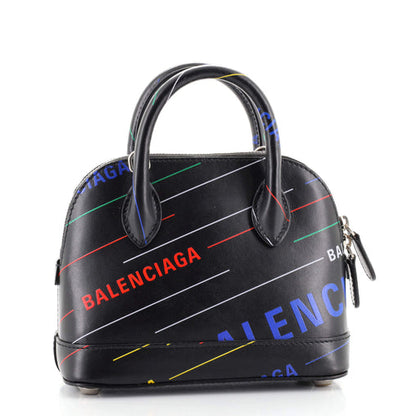 BALENCIAGA VILLE XXS LOGO BAG