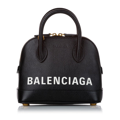 Luxury Balenciaga Trending 2025 Ville XXS Leather Satchel (SHG-30229)