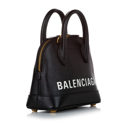 Luxury Balenciaga Trending 2025 Ville XXS Leather Satchel (SHG-30229)