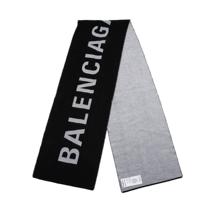 Luxury Balenciaga Trending 2025 Wool Logo Macro Scarf (SHF-23033)