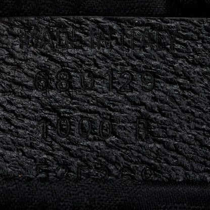 Balenciaga X Gucci The Hacker Project Black BB Supreme Canvas Web Mini Crossbody Bag