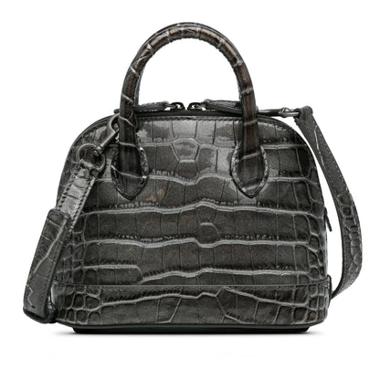 Luxury Balenciaga Trending 2025 XS Embossed Ville Satchel (SHG-2HcrjE)