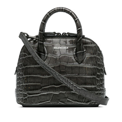 Luxury Balenciaga Trending 2025 XS Embossed Ville Satchel (SHG-2HcrjE)