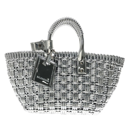 Luxury Balenciaga Trending 2025 XS Mettalic Woven Bistrot Panier Tote (SHG-iHAY00)