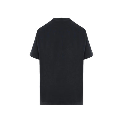 BALENCIAGA BB LOGO PRINTED CREWNECK T-SHIRT