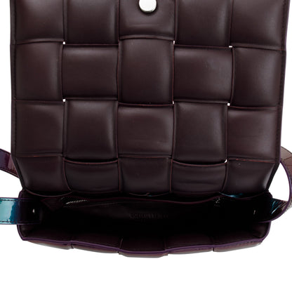Bottega Veneta 2023 Holographic Glossy Nail Polish Nappa Intrecciato Padded Cassette Bag