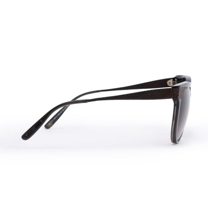 Bottega Veneta BV290/F/S Brown Acetate Square Sunglasses