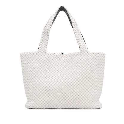 Luxury Bottega Veneta Bicolor Intrecciato Tote (SHG-oTNcVv)