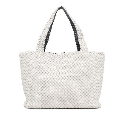 Luxury Bottega Veneta Bicolor Intrecciato Tote (SHG-oTNcVv)