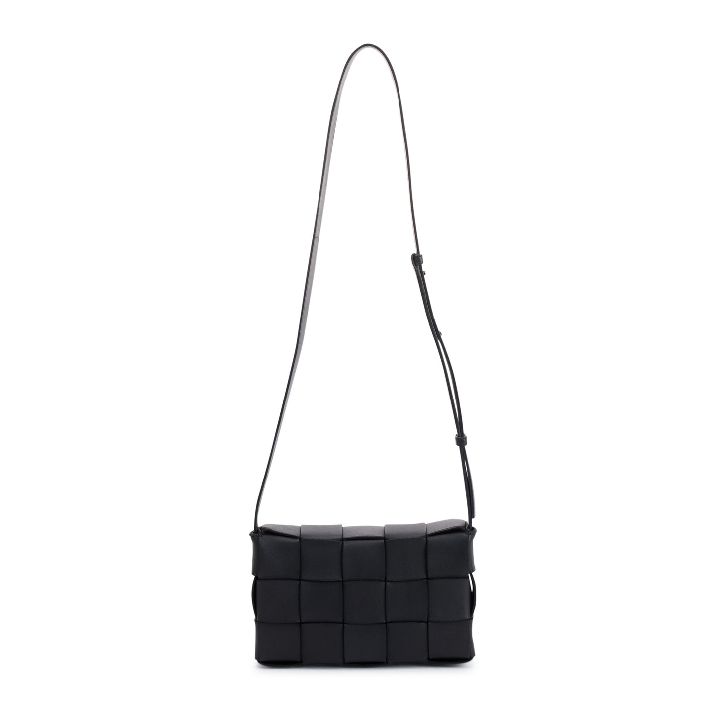 Bottega Veneta Black Intrecciato Cassette Bag